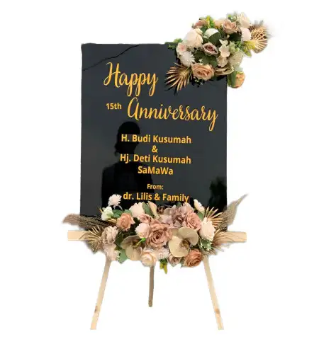 Papan Bunga Akrilik Glandang